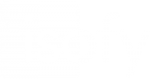 a white isofy logo