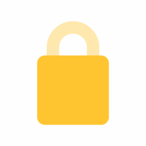 Padlock icon representing advanced network security features.