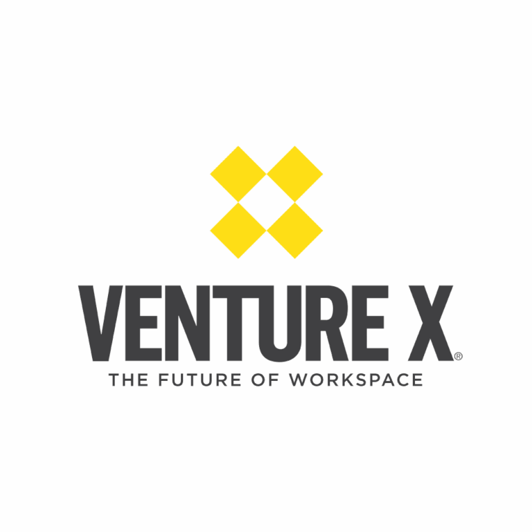 Venture X flexible workspace brand logo.