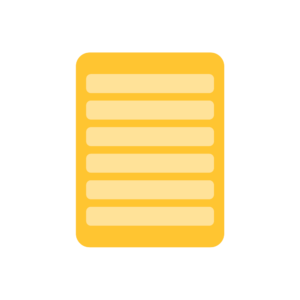 Gear and bar chart icon for configuration and setup