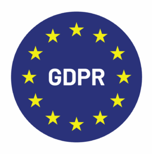 GDPR compliance badge icon