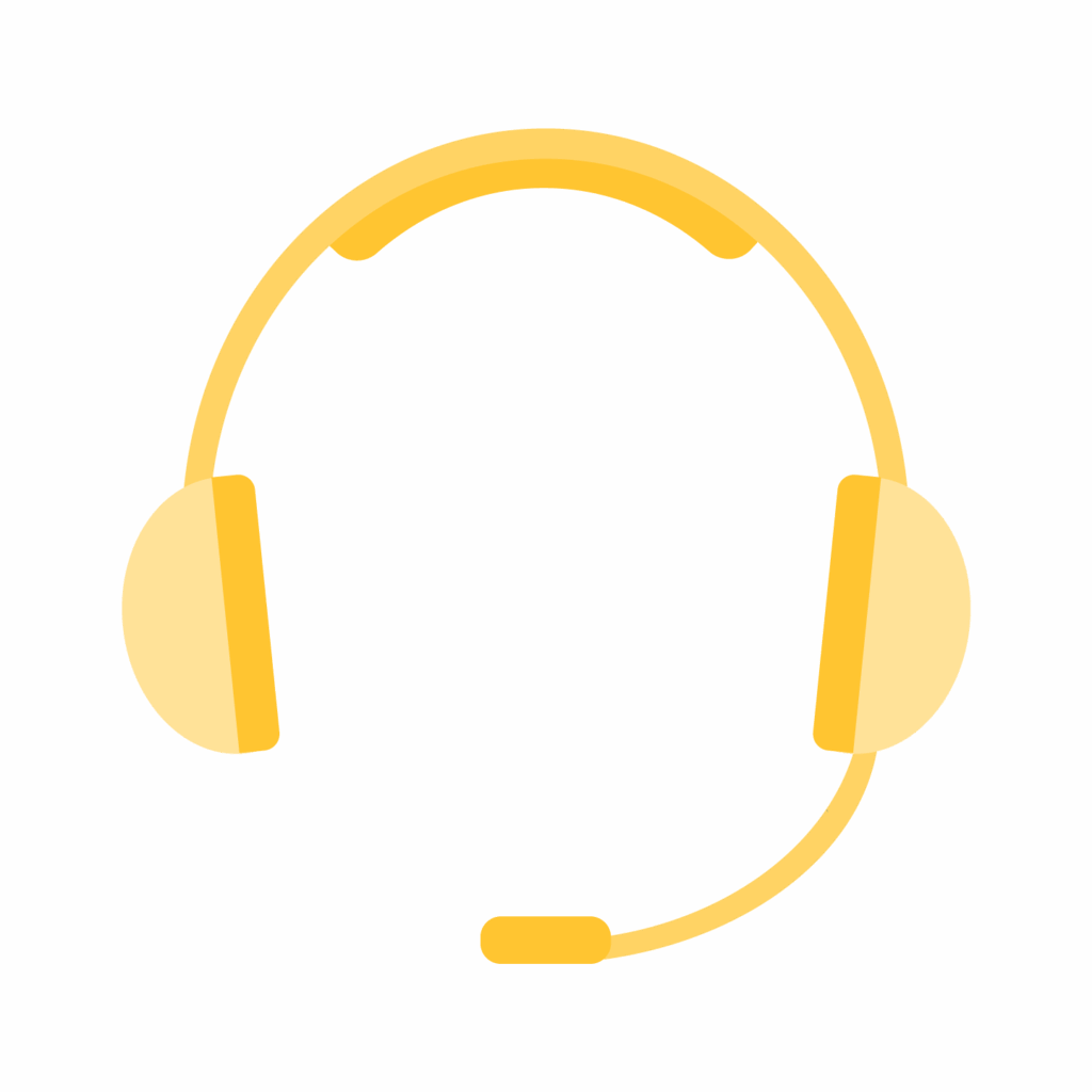 Headset icon for live network support