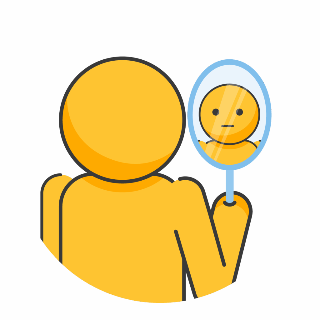 Illustration of a person holding a magnifying glass over a Wi-Fi symbol, representing simplified workspace connectivity